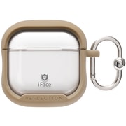 AirPods 4専用 iFace Reflection ポリカーボネートクリアケース ベージュ 41-989050