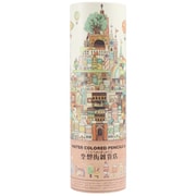 限定 水彩色鉛筆24色 空想街 紙管入りA EPY24KE-A