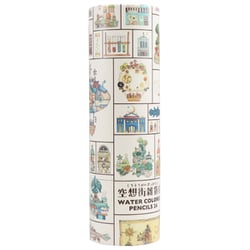限定 水彩色鉛筆24色 空想街 紙管入りC EPY24KE-C