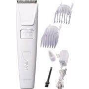 バリカン ヘアカッター 交流式 専用ACアダプター コーム2種付属 本体水洗い可能 エントリータイプ TT390B-W