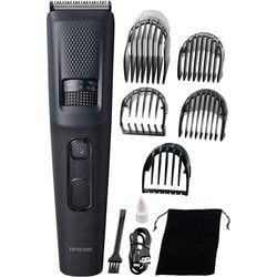 バリカン ヘアカッター 充交式 USB Type-C充電 本体丸洗いOK コーム5種収納ポーチ付属 TT690B-H