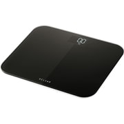 体重計 デジタル ヘルスメーター コンパクト エクリア ブラック CAS03BK
