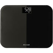 体重計 デジタル ヘルスメーター コンパクト エクリア ブラック CAS03BK