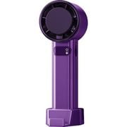冷却プレート付きハンディファン SUZ-HIE 100段階ジェットアイスファン パープル SZ-2511