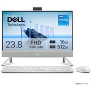 デスクトップパソコン/Dell 24 オールインワン EC24250/23.8型/Core i5-1334U/メモリ 16GB/SSD 512GB/Windows 11 Home/パールホワイト AD47-FNWC