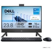 デスクトップパソコン/Dell 24 オールインワン EC24250/23.8型/Core i5-1334U/メモリ 16GB/SSD 512GB/Windows 11 Home/Office Home & Business 2024+Microsoft 365 Basic/ダークシャドウグレー AD47-FNBHBC