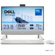 デスクトップパソコン/Dell 24 オールインワン EC24250/23.8型/Core 7 150U/メモリ 32GB/SSD 1TB/Windows 11 Home/パールホワイト AD77-FNWC