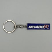 Honda メタルキーホルダー NS400R リヤサイドカバーデカール