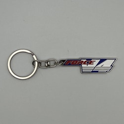 Honda メタルキーホルダー VFR750R（RC30） サイドカバーデカール