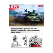 35001-A 1/35 ロシア T-80U 主力戦車 w/フィギュア [組立式プラスチックモデル]