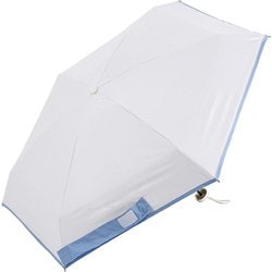日傘 折りたたみ傘 婦人用 晴雨兼用 LINEDROPS ヌビパラソル 50cm 手開き式 一級遮光 UVカット率99.9％以上 遮光率99.9％以上 遮熱効果 韓国 キルティング生地 ブルーグレー 25LD-K-50PM-3