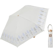 折りたたみ傘 晴雨兼用 プリント日傘 50cm 手開き式 UVカット率99%以上 遮光率99%以上 遮熱効果 はっ水加工 ムーミン/森 56221 PTMO-29M