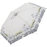 日傘 折りたたみ傘 婦人用 雨晴兼用 ムーミン 55cm 手開き式 6本骨 UVカット率90%以上 グラスファイバー(親骨) あたたかい日 OPMO-37M