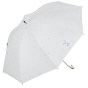 日傘 長傘 晴雨兼用 プリント日傘 スヌーピー 50cm 手開き式 UVカット率99%以上 遮光率99%以上 遮熱効果 はっ水加工 UPF50+ ホワイト 25SNP-1