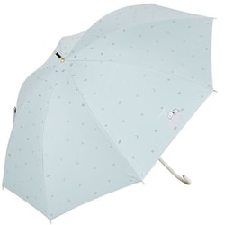 日傘 長傘 晴雨兼用 プリント日傘 スヌーピー 50cm 手開き式 UVカット率99％以上 遮光率99％以上 遮熱効果 はっ水加工 UPF50＋ ミント 25SNP-4