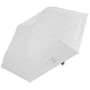 折りたたみ傘 晴雨兼用 プリント日傘 50cm 手開き式 UVカット率99%以上 遮光率99%以上 遮熱効果 はっ水加工 スヌーピー/ホワイト 56226 25SNP-1M