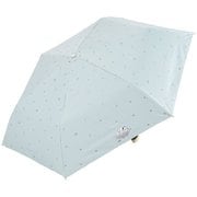 日傘 折りたたみ傘 晴雨兼用 プリント日傘 スヌーピー 50cm 手開き式 UVカット率99%以上 遮光率99%以上 遮熱効果 はっ水加工 UPF50+ ミント 25SNP-4M