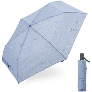 折りたたみ傘 LDE 55cm 自動開閉 安全飛び出し防止機能付き メンズ レディース ユニセックス ジョー・クール/ブルーグレー 85749 25LDE-SN-55WJ BGY