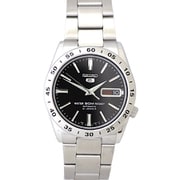 セイコー5 SS ブレス BK 5ATM メンズ 37mm 並行輸入品 1年保証 SNKE01K1