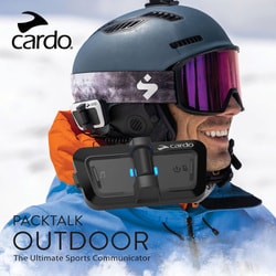 Cardo OUTDOOR カルド　アウトドア　インカム　ブラック4台セット Cardo OUTDOOR カルド アウトドア インカム ブラック4台セット