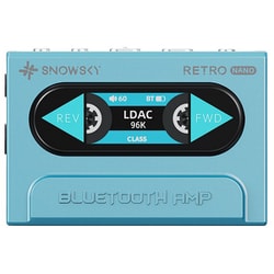 Snowsky RETRO NANO ポータブルBluetoothアンプ Blue FIO-SSRETRONANO-L