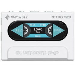 Snowsky RETRO NANO ポータブルBluetoothアンプ White FIO-SSRETRONANO-W