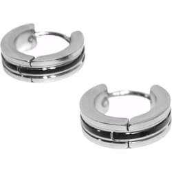 ステンレスフープピアス BYP6B007