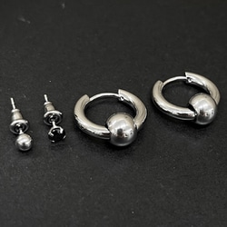 ステンレスセットピアス BYP9D007