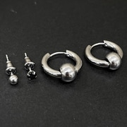 ステンレスセットピアス BYP9D007