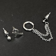 ステンレスセットピアス BYP9D011