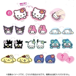 サンリオキャラクターズ アクリルクリップ ハイビスカス 1個 [コレクショントイ]