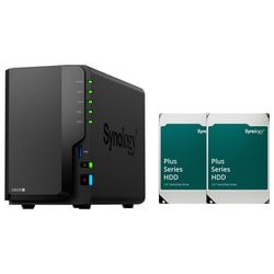 DiskStation NASキット DS225＋ ＋HAT3310-12TB 2個 DS225＋_HAT3310-12TB2