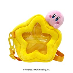 星のカービィ 窓付きショルダーバッグ ワープスター