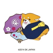 忠犬もちしば ラバーマグネット 扇子