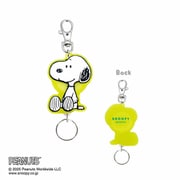 PEANUTS ラバーリールキーホルダー スヌーピー