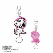 PEANUTS ラバーリールキーホルダー ベル