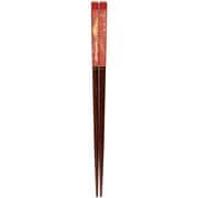 陶彩絵巻 富士 21cm 箸 食洗機可 日本製 143902
