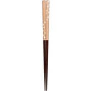 市松桜小道 金 23cm 箸 食洗機可 日本製 147351