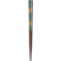 八角霞金桜 紺 22.5cm 箸 食洗機可 日本製 109694
