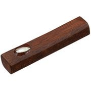 251270 [四角箸置 新貝桜 茶 日本製]