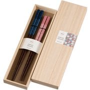tooki 伊織 モダン桐箱 2膳入 箸セット 日本製 709559