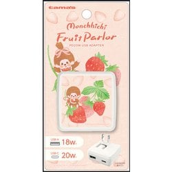 PD20W AC充電器 モンチッチ いちご FR-AP91UCW-MC2