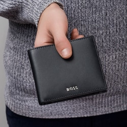 ヨドバシ.com - ヒューゴ ボス HUGO BOSS 二つ折り財布 ブラック