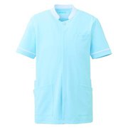 メンズジャケット 半袖 M サックス 777-21