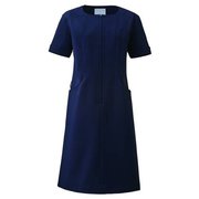 ワンピース 半袖 M ネイビー KZN321-18