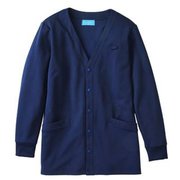 カーディガン（男女兼用） SS ネイビー KZN205-18