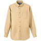マルチボタンダウンシャツ長袖 SS ベージュ KZN105-86