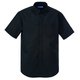 マルチボタンダウンシャツ半袖 4L ブラック KZN106-85