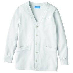 カーディガン（男女兼用） SS ホワイト KZN205-10