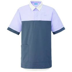 レイヤードポロシャツ L ロマンスパープル KZN263-59